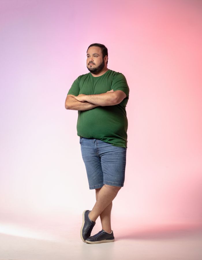 BERMUDA MASCULINA PLUS SIZE