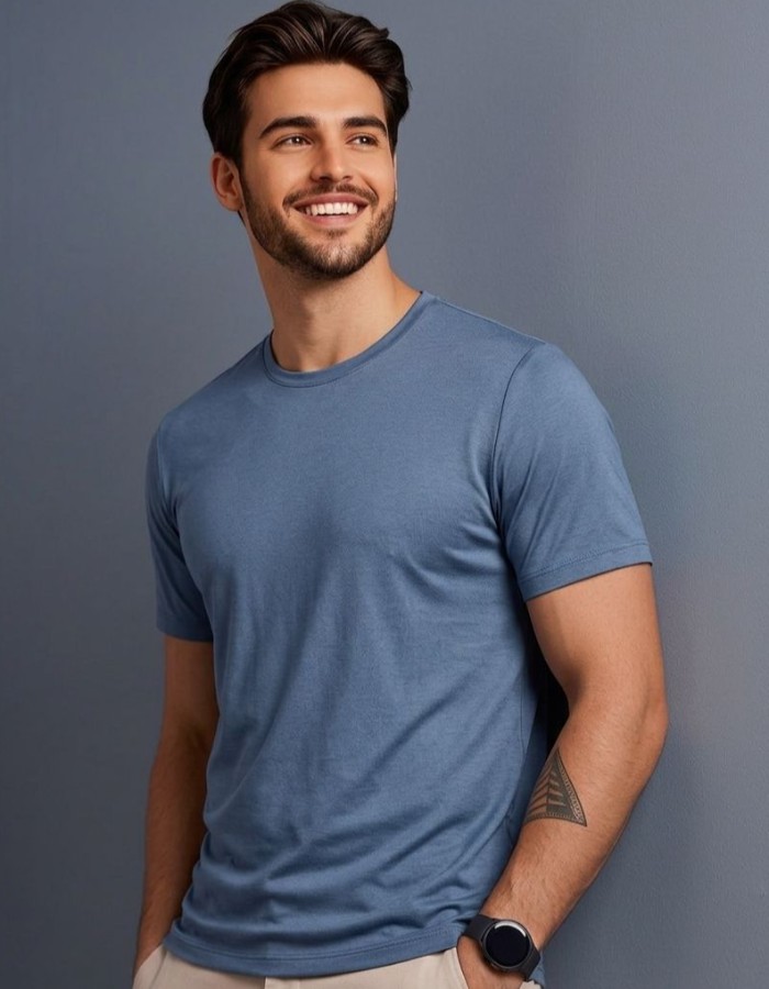 CR - T-SHIRT VELLUTATO