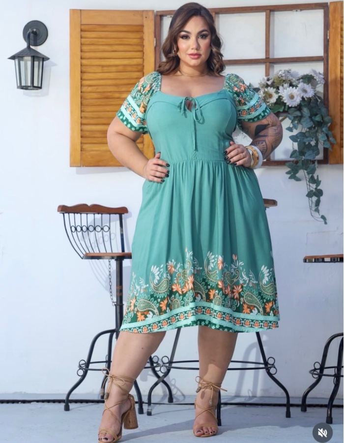 Vestido Plus Size Patricia