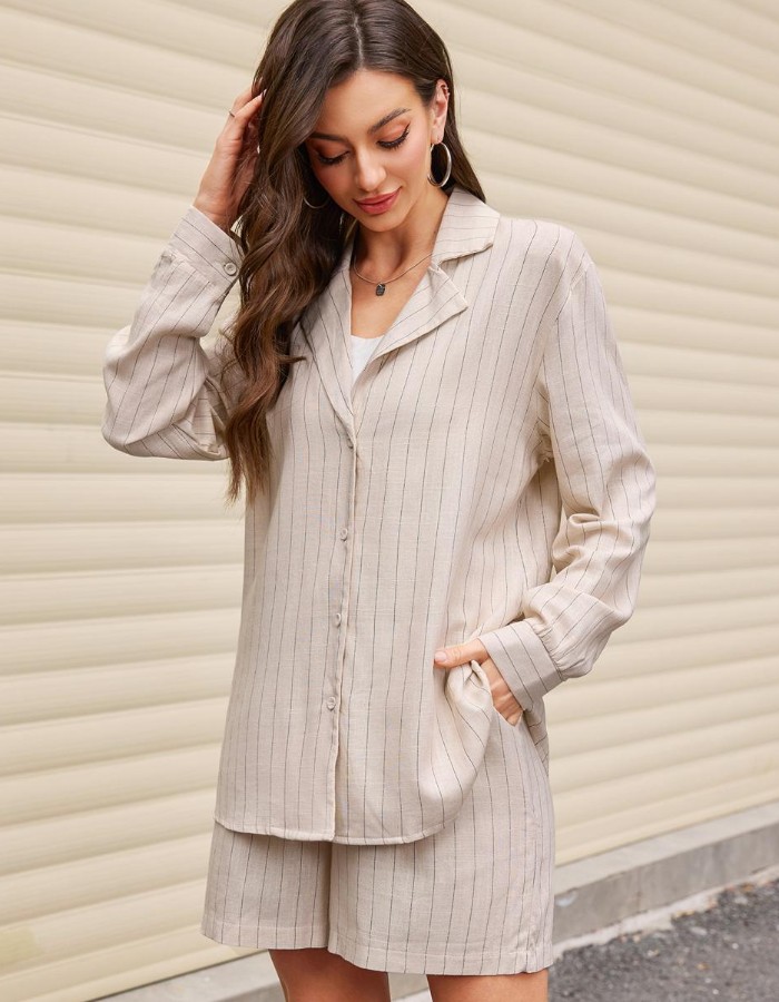 CONJUNTO LINHO LISTRADO