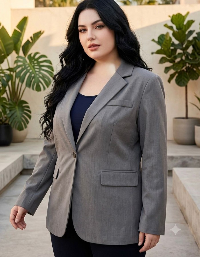 BLAZER  PLUS SIZE PREMIUM