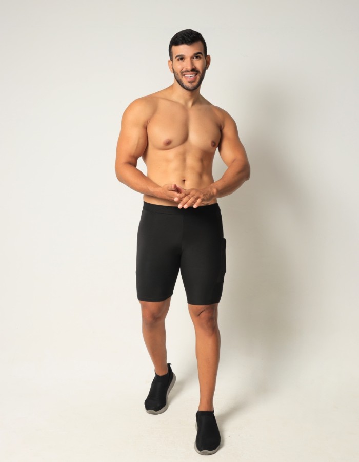 SHORT MASCULINO COMPRESSÃO 