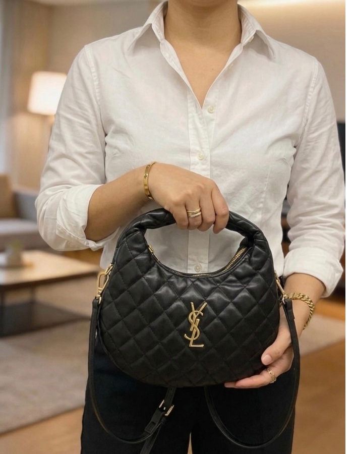 Saint Laurent (YSL) Hobo Matelassê importada premium 