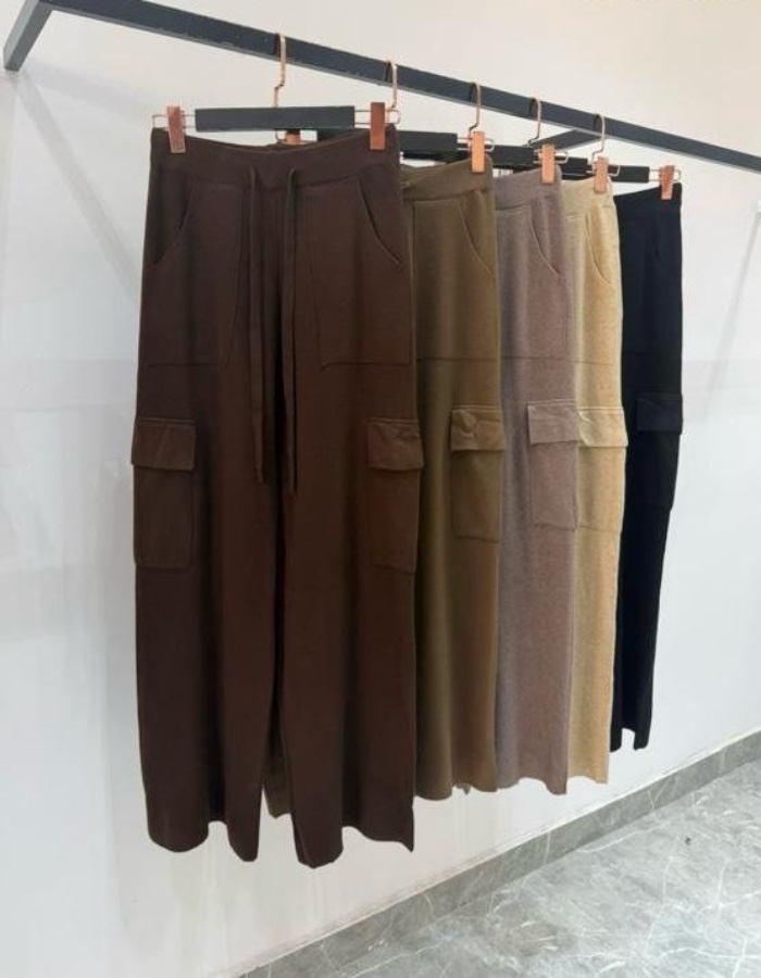 A calça cargo modal 