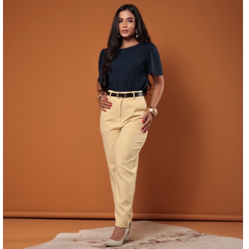 CALÇA SLIM ALFAIATARIA 