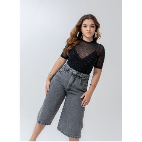 JORTS AMPLO VINTAGE SLIM 100%