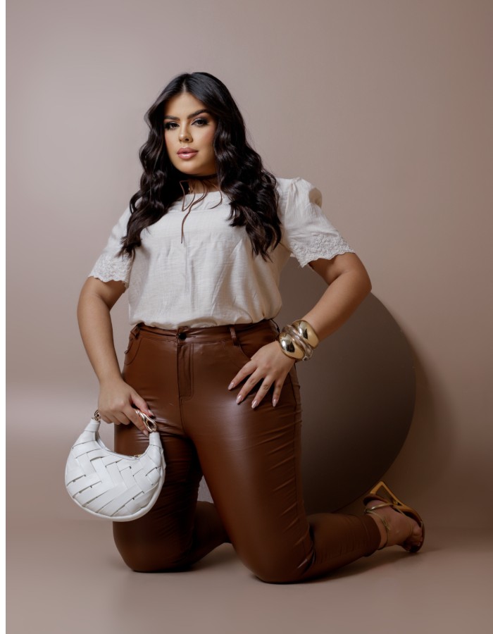 blusa  slim 