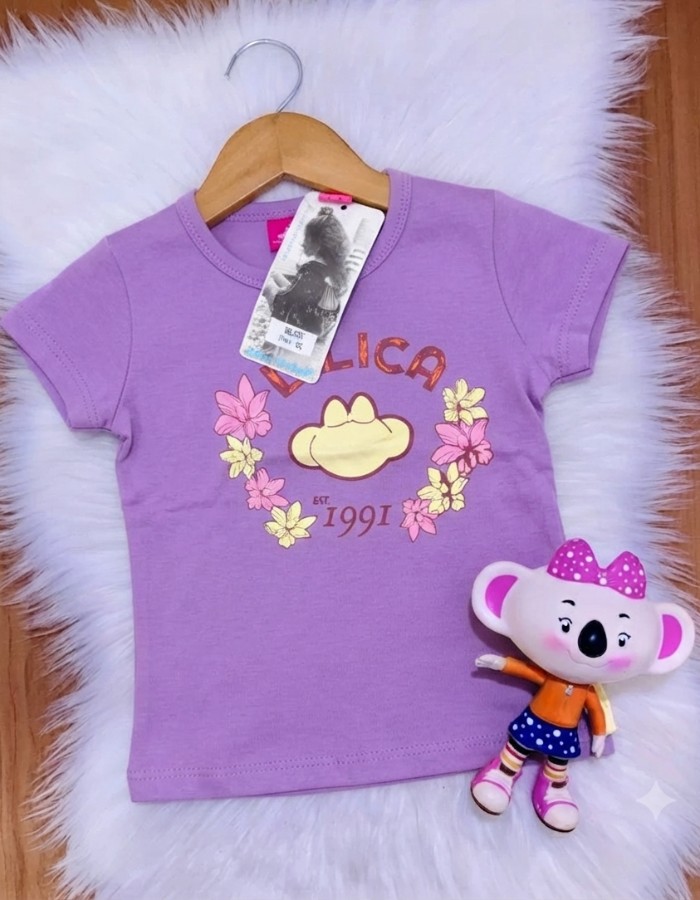 Camiseta Lilica 100 % Algodão 