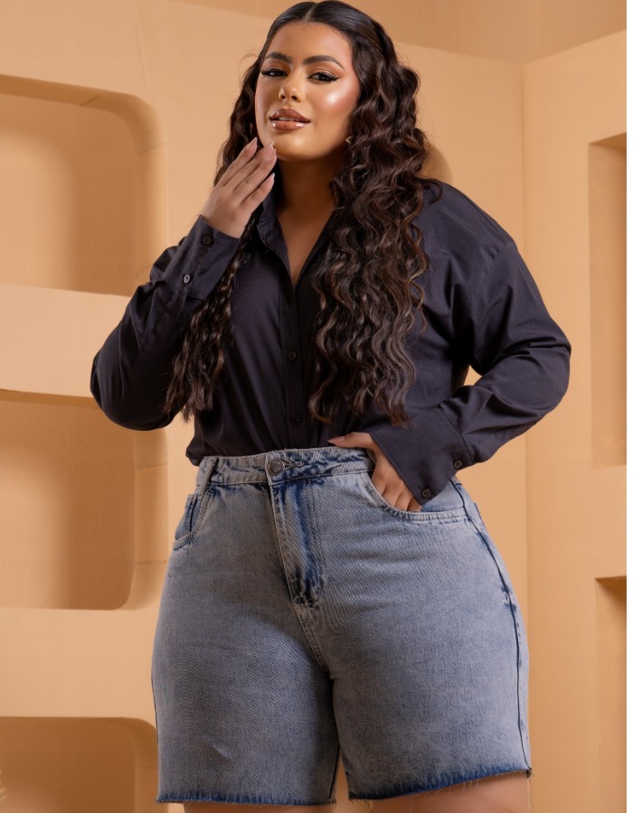 SHORT PLUS 100% 