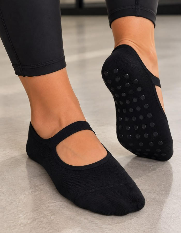 MEIA ANTIDERRAPANTE PILATES LISA