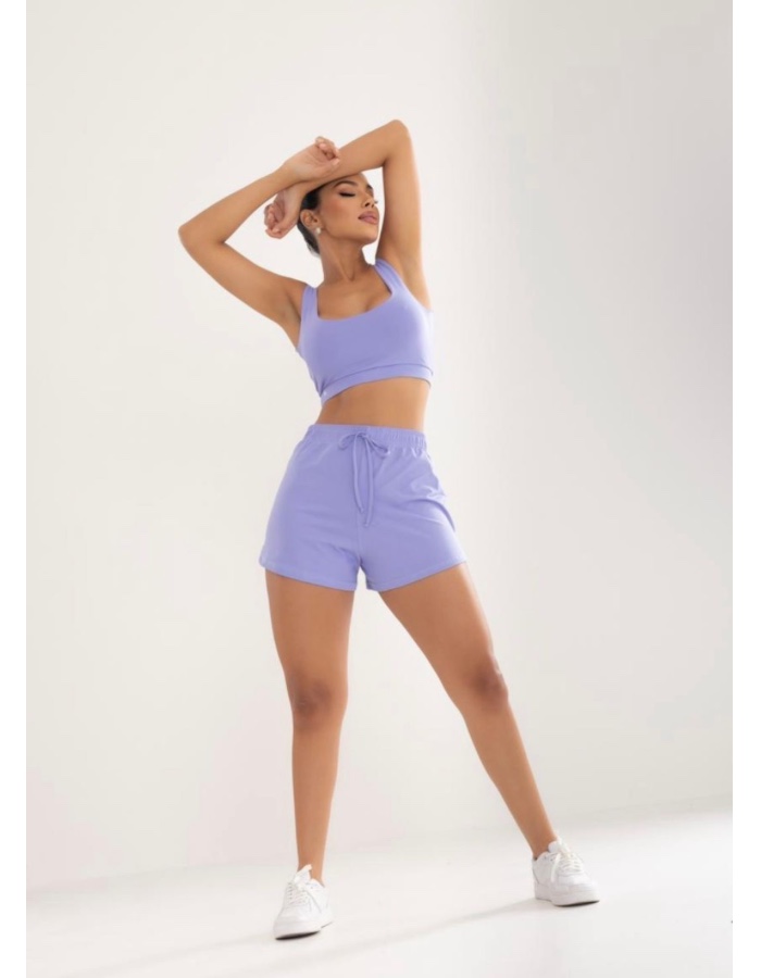 Short de praia liso 