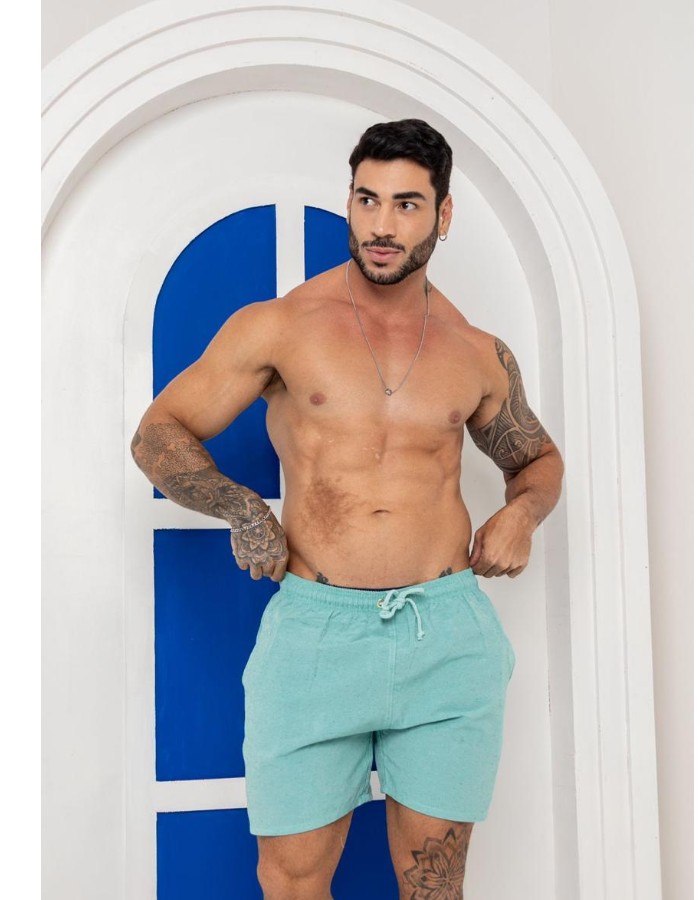 BERMUDA MAURICINHO LINHO PREMIUM
