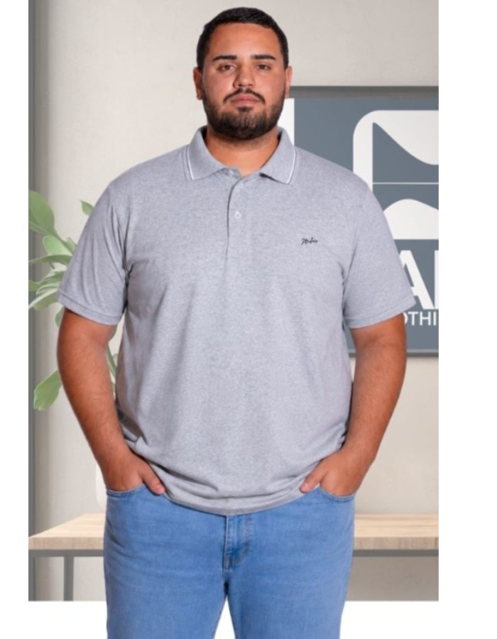 POLO BÁSICA ALGODÃO PLUS