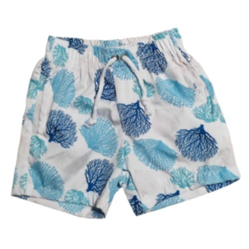 SHORT DE TACTEL INFANTIL FLORAL MASCULINO