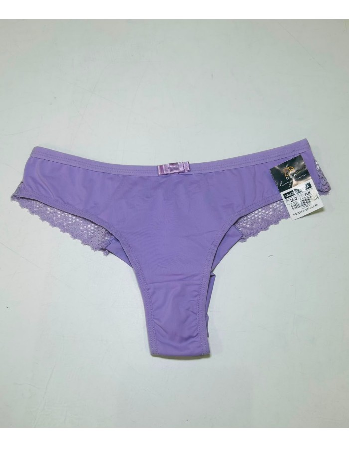 CALCINHA FIO DUPLO DETALHE RENDA RE: 22 1574