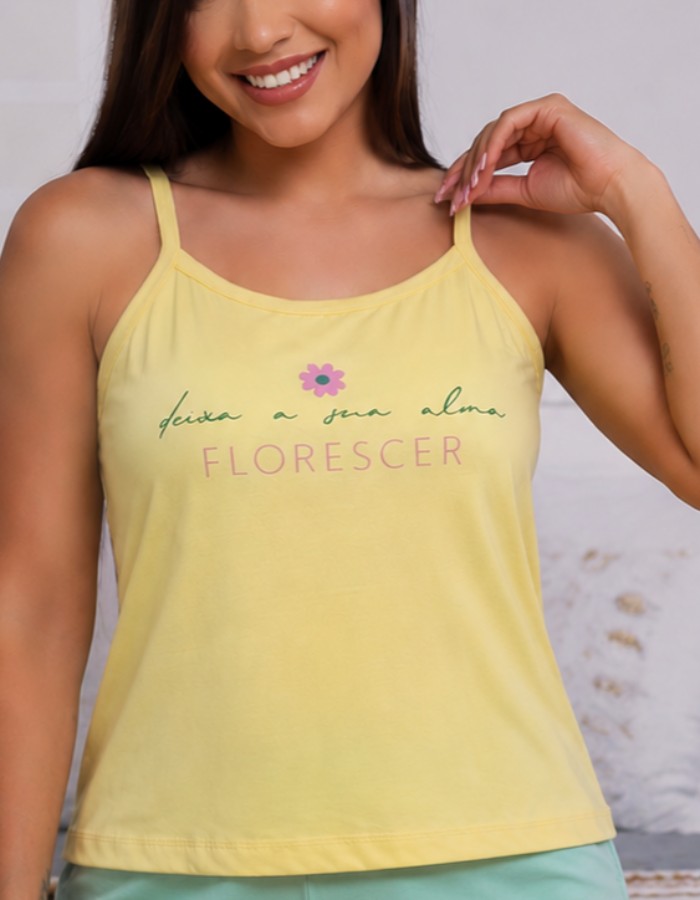 APENAS BLUSA ALÇA-FLORESCER