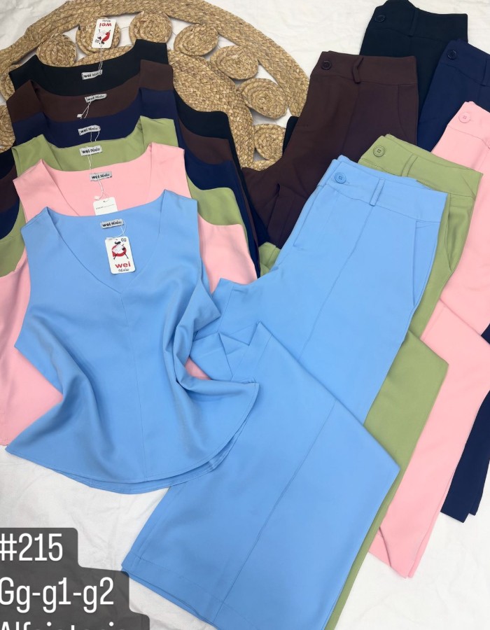 CONJUNTO ALFAIATARIA PLUS