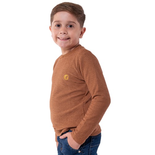 ********** PROMOÇÃO ********** CAMISETA INFANTIL MANGA LONGA TEXTURE COLORS