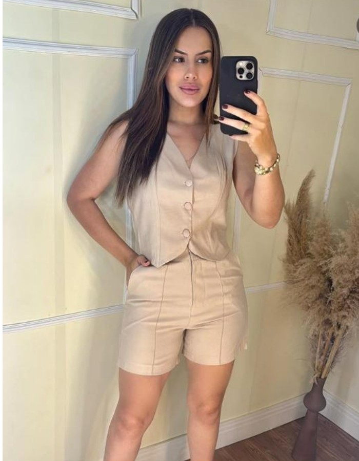 CONJUNTO SHORT COLETE