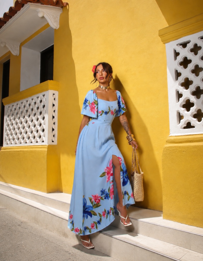 VESTIDO ESTAMPADO 