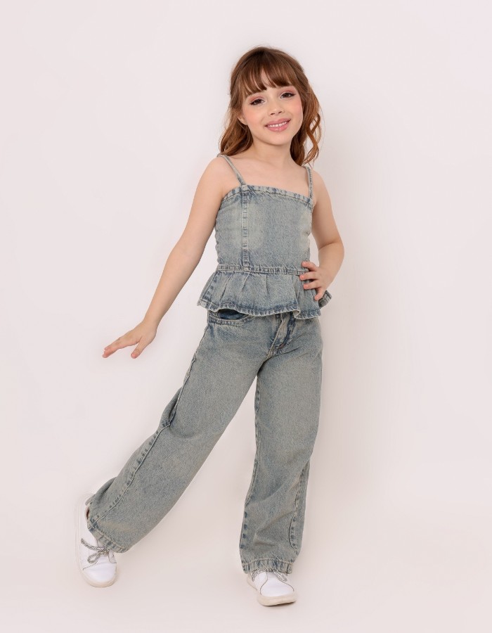 CONJUNTO JEANS INFANTIL