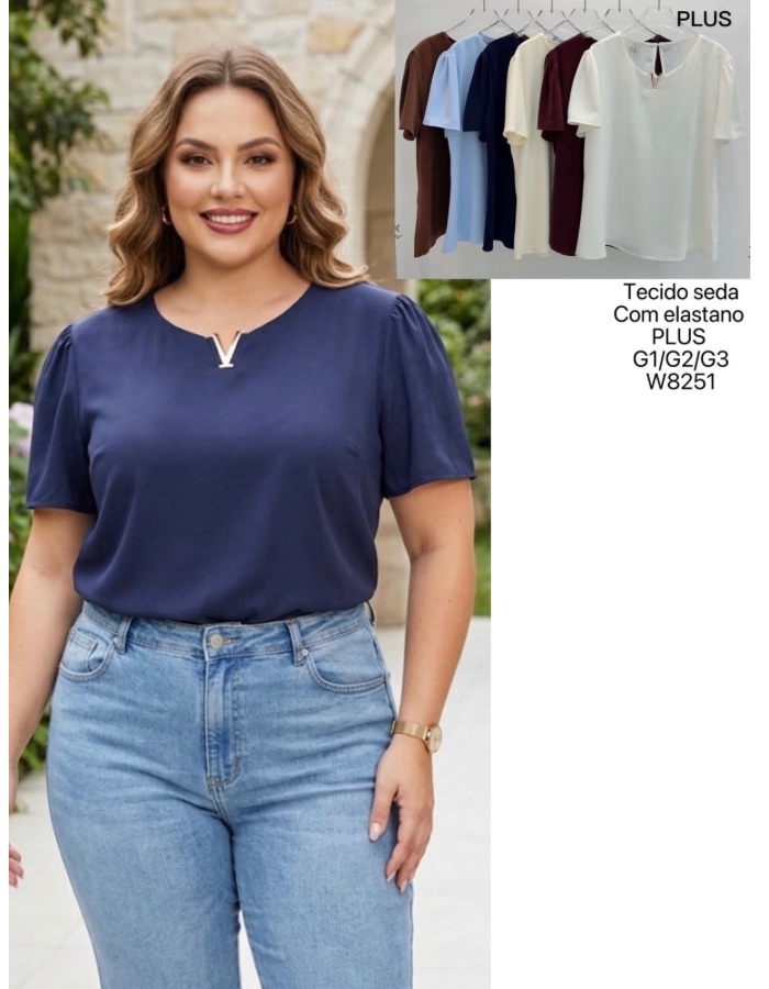 Blusa Plus zize 