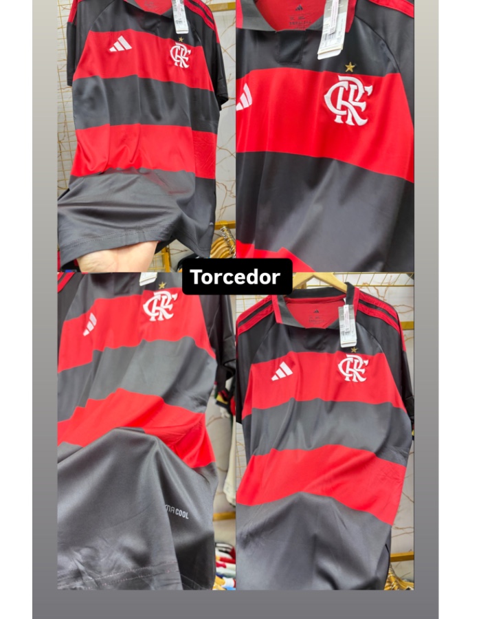 Camisa flamengo 26/27 rubro torcedor 