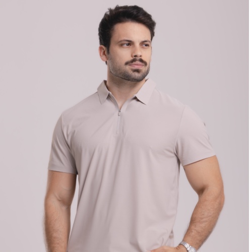 CAMISA DE ZÍPER TECH