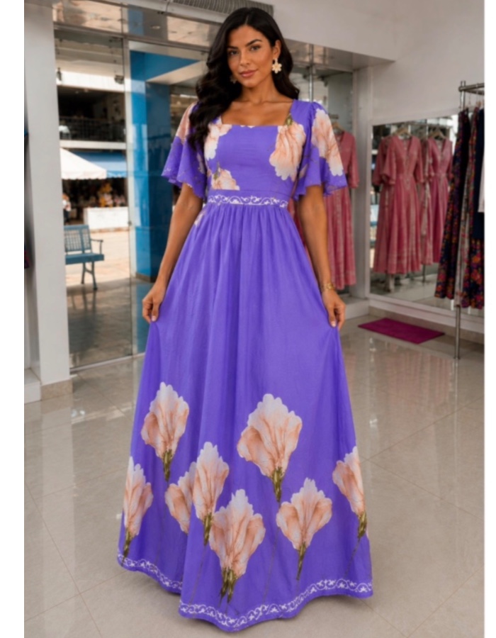 Vestido longo Alissa