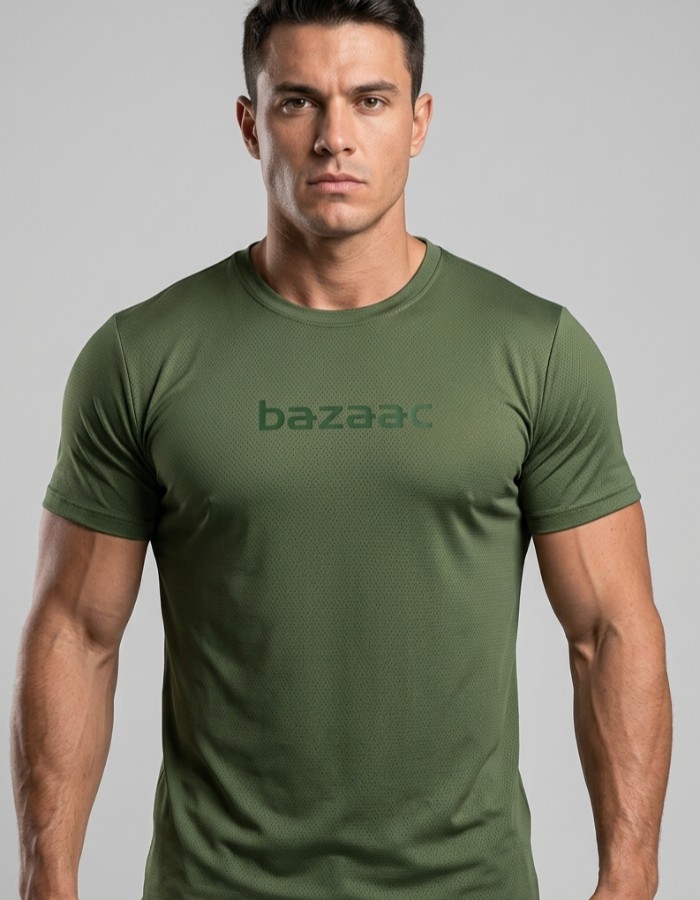CAMISA DRY FIT VERDE MILITAR