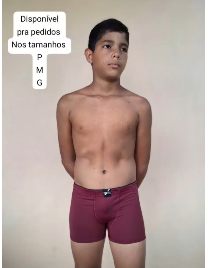 Cueca box infantil microfibra 
