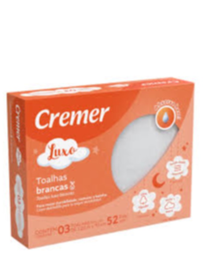 CAIXA FRALDA CREMER LISA 