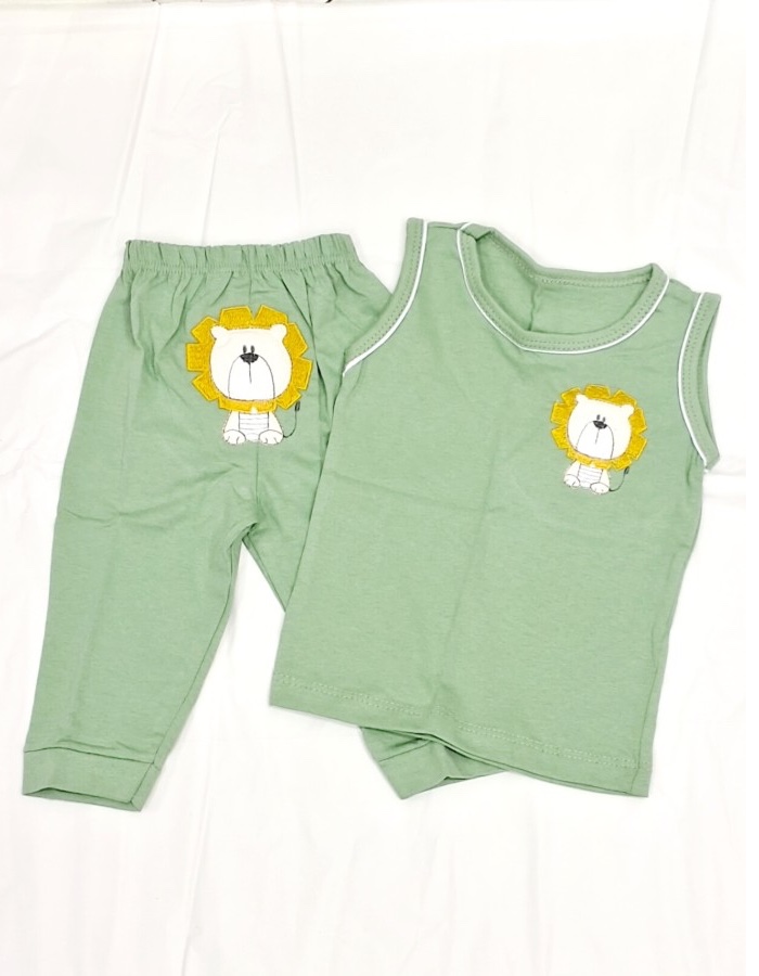 CONJUNTO CAMISETA E MIJAO BORDADO KADOSH