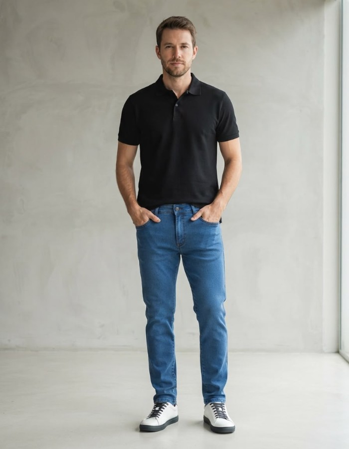 CALÇA JEANS ADULTO 38 AO 46