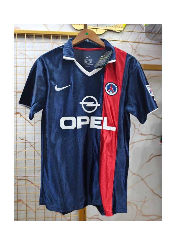 Camisa paris saint-germain retrô 01/02
