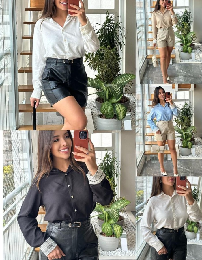 Blusa Manga Longa Antonella
