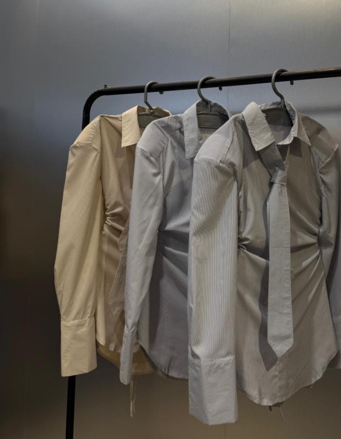 CAMISA M/L LISTRADA