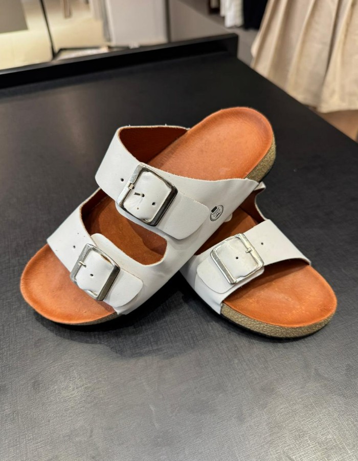 Sandália blickers branco