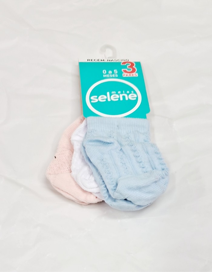 MEAS SELENE 3 PARES RN VESTE DE 0 Á 5 MESES 