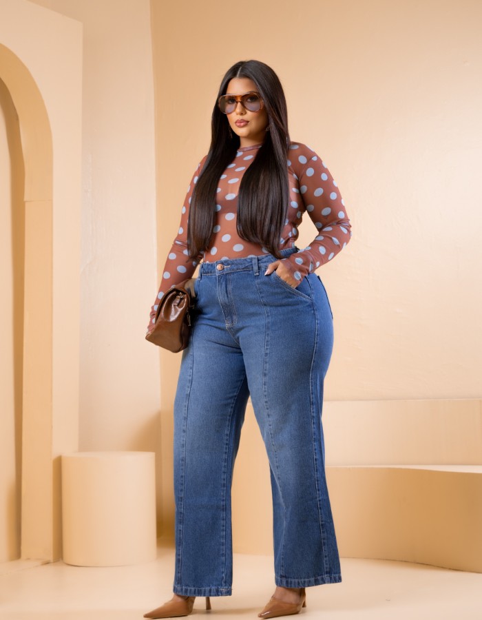 CALÇA PLUS 100% 