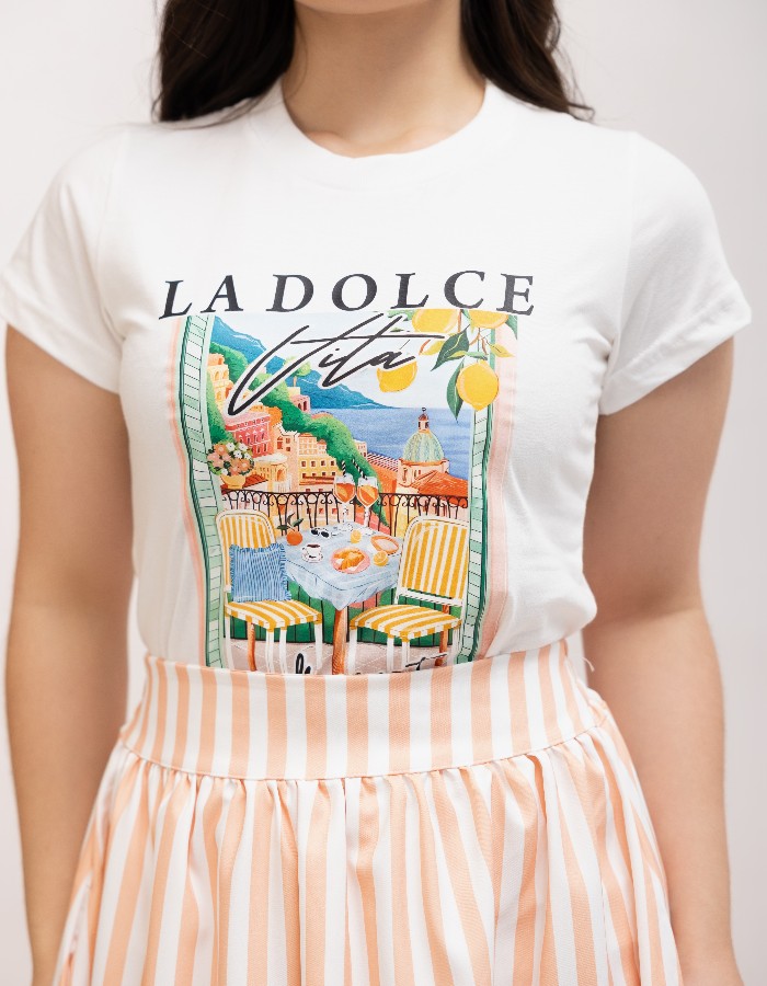 T-SHIRT OFF ESTAMPADA 