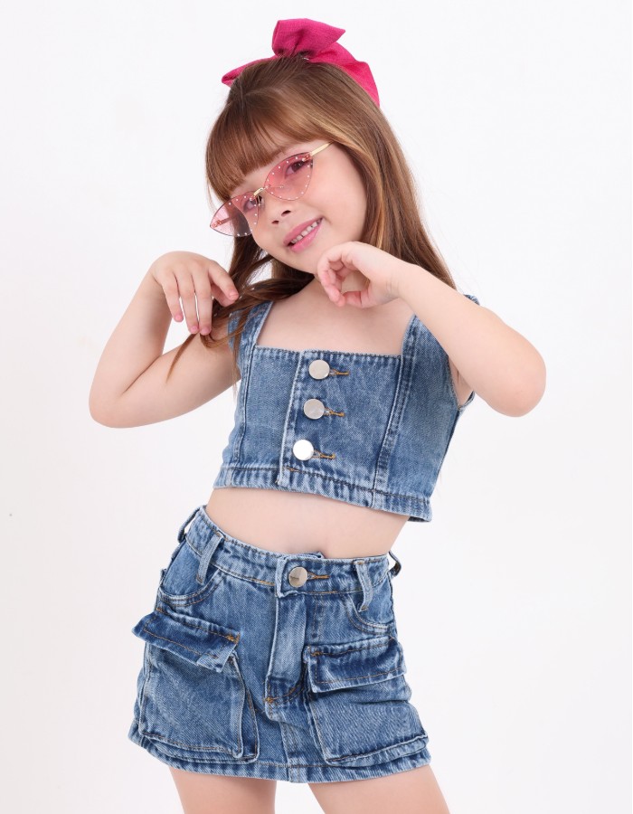 CONJUNTO JEANS INFANTIL