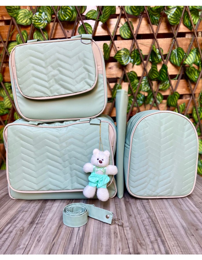 CONJUNTO BOLSA 04 PEÇAS URSINHO