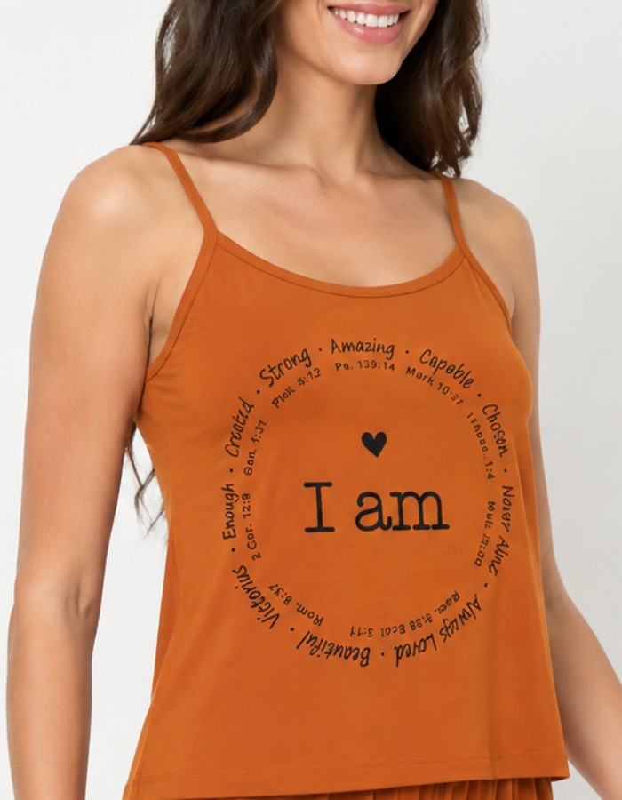 APENAS BLUSA ALÇA-I AM