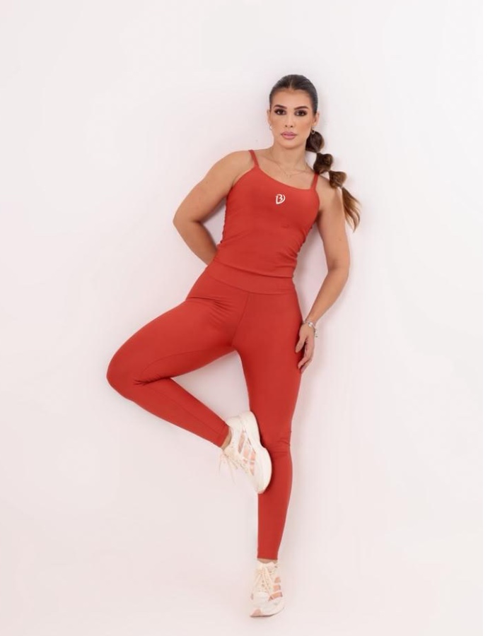Conjunto blusa regata e calça empina bumbum 