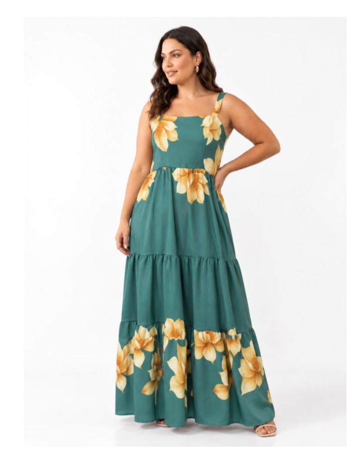 VESTIDO LONGO ALÇA