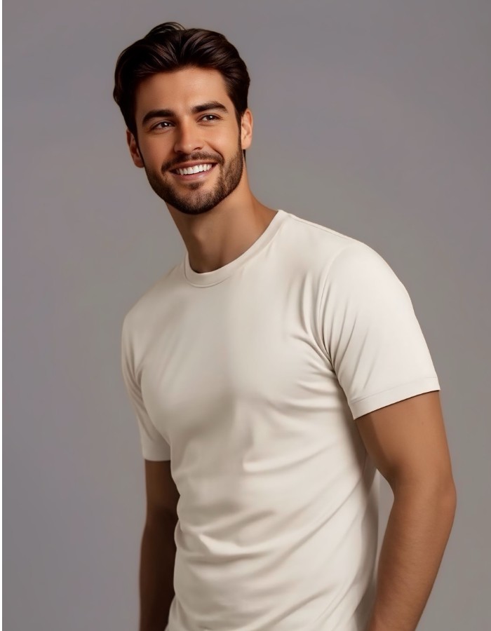 T-SHIRT OVER PIMA PERUANA 