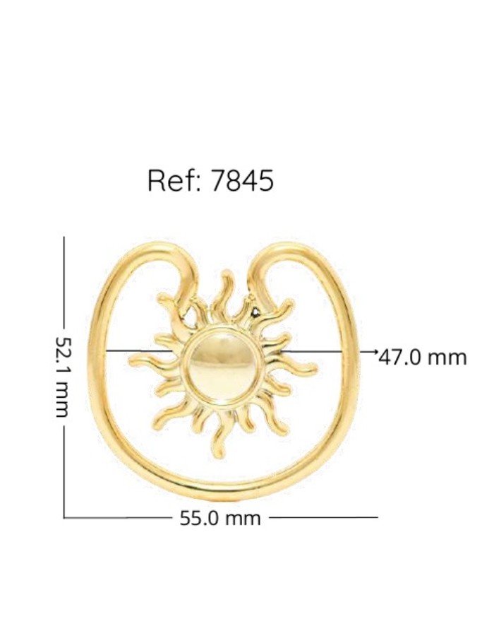 ACESSORIO 7845 DOURADO UND