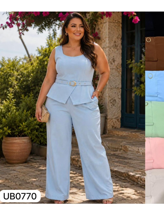 CONJUNTO PLUS SIZE CATARINA 