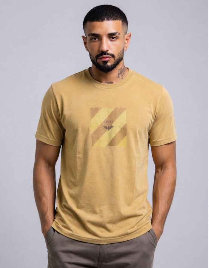CAMISETA ALGODÃO ESTAMPADA 
